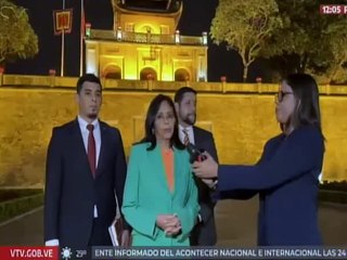 Vpdta. Delcy Rodríguez finaliza visita a Vietnam donde afianzaron relaciones bilaterales