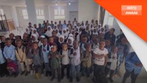 Kanak-kanak Sudan teruja kembali ke sekolah di Libya
