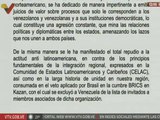 Comunicado | Venezuela rechaza declaraciones injerencistas del Asesor Especial de Brasil