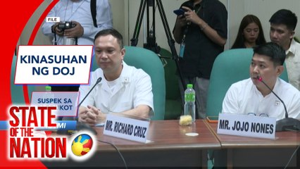 DOJ Files Charges During SONA | Nightly News with Atom Araullo & Maki Pulido