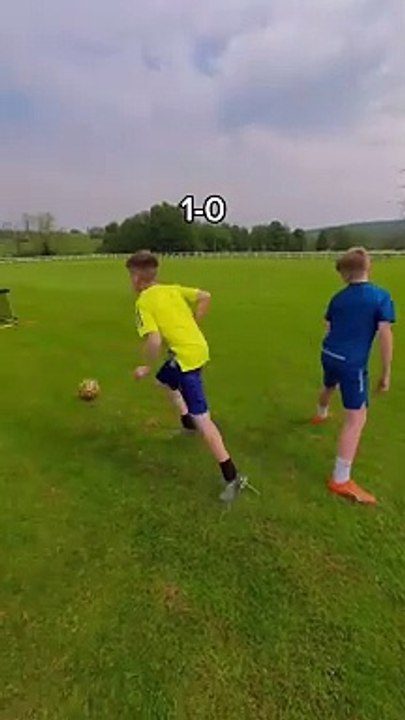 Kid goes easy on his younger brother until he tells him he s terrible!