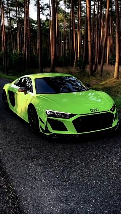 Audi R8 V10 Green Apple.. #viral#short#trendingvideos#cars