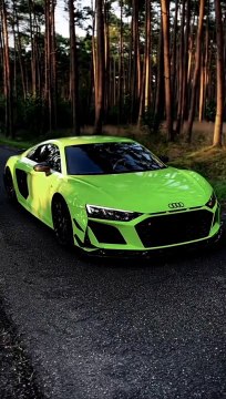 Audi R8 V10 Green Apple.. #viral#short#trendingvideos#cars