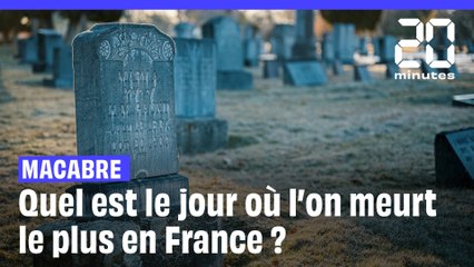 Quel est le jour où l'on meurt le plus en France ?
