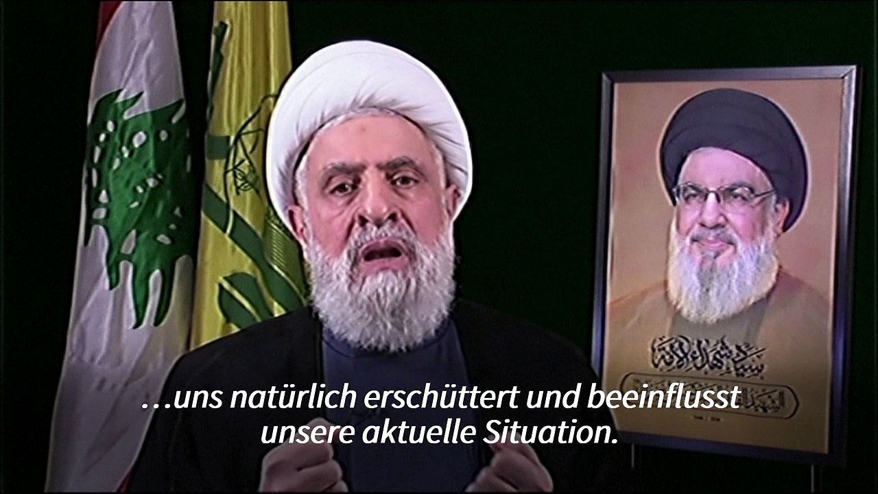 Neuer Hisbollah-Chef will Krieg fortsetzen