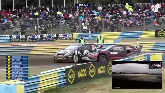 Rallycross France 2024 Dreux Semi Final 2 Karai Dubourg Epic Battle