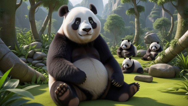 Yaramaz Sevimli Panda Çocuk Şarkısı |Sevimli Hayvan Dostlar, çocuk video şarkıları, çocuk videoları