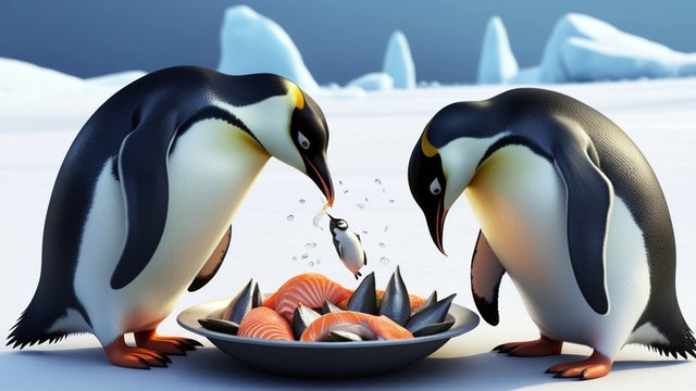 Sevimli Penguenler Çocuk Şarkısı | Sevimli Hayvan Dostlar, çocuk video şarkıları, çocuk videolar