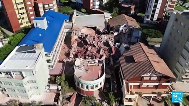 Argentina: colapsa hotel en provincia de Buenos Aires; rescatistas buscan supervivientes