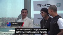 Cahill : “Le seul moyen d’arrêter Ronaldinho était de lui donner des coups”