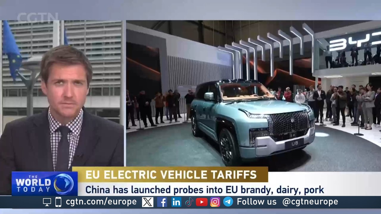 EU pushes ahead with tariffs for Chinese EVs