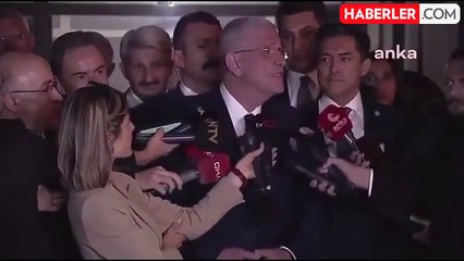 Devlet Bahçeli ile El Sıkışan Dervişoğlu: 'El Sıkışmaya Karşı Bir Tavrım Yok'