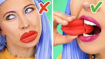 HUGE LIPS ARE CANDY?  *We Tried Crazy Sweets and Viral Food Gadgets*