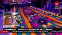 Suspenden clases por festejos de Xantolo en San Luis Potosí