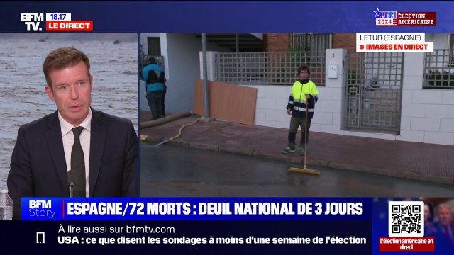 Inondations en Espagne: On est déjà aux côtés des Français victimes , assure Stéphane Vojetta (député Ensemble des Français de l'étranger)