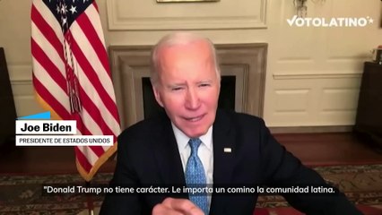 Biden llama basura a los seguidores de Trump