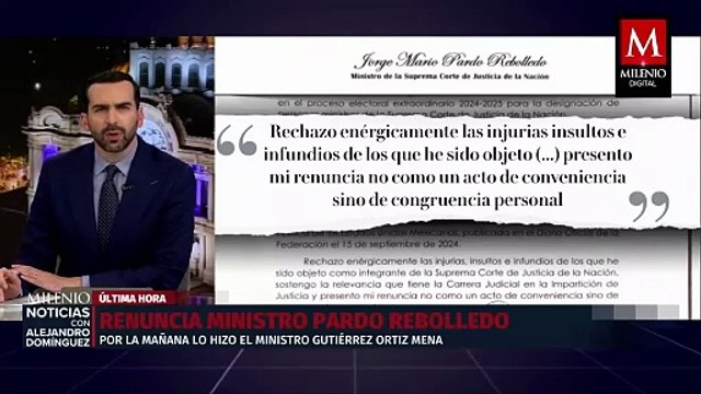 Ministros Jorge Pardo y Alfredo Gutiérrez renuncian a la Suprema Corte de Justicia