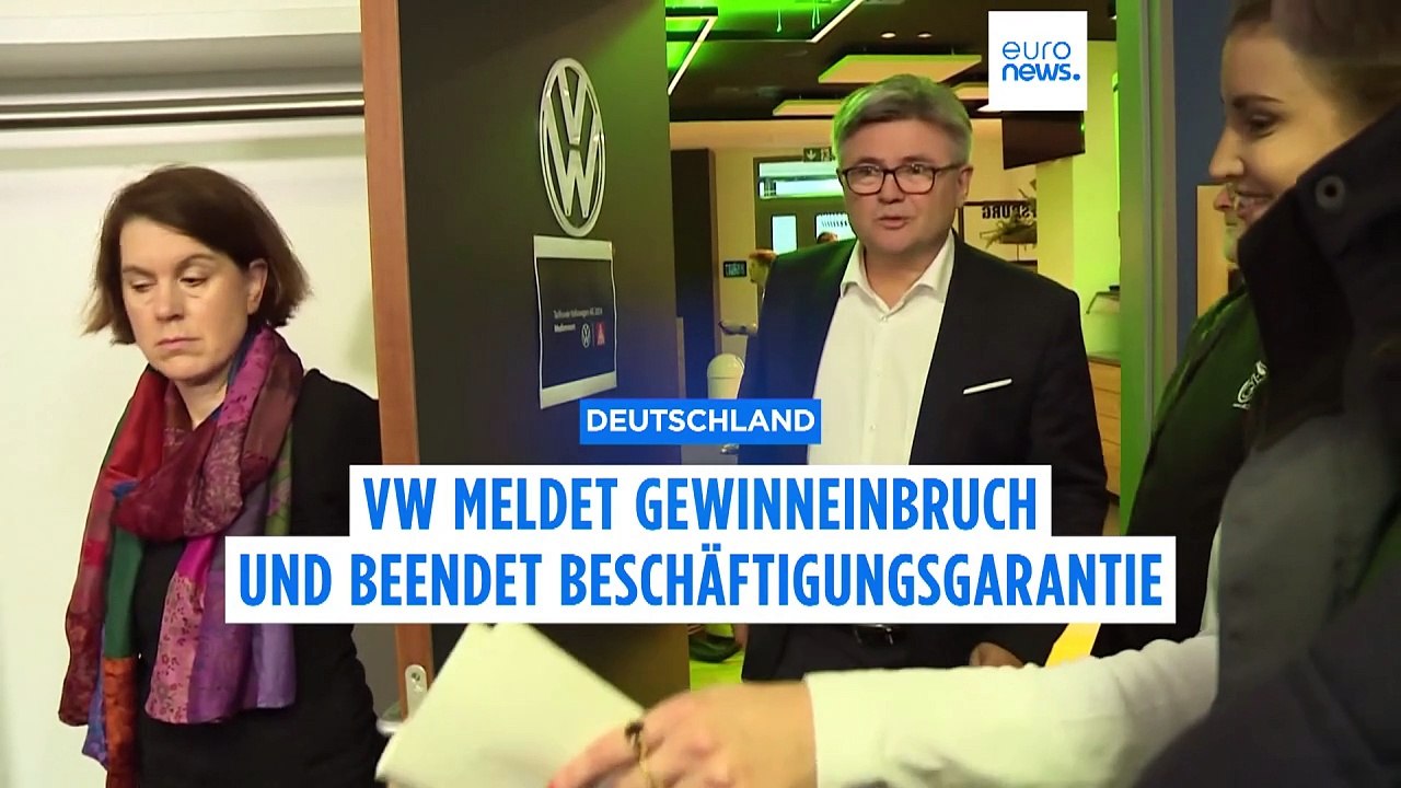 Volkswagen meldet starken Gewinneinbruch und kündigt Sparmaßnahmen an