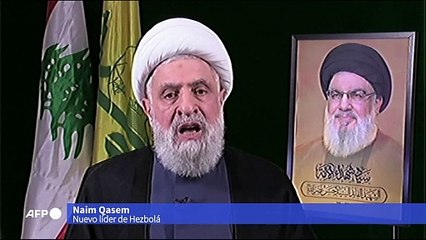 El nuevo dirigente de Hezbolá promete seguir "el plan de guerra" de su predecesor