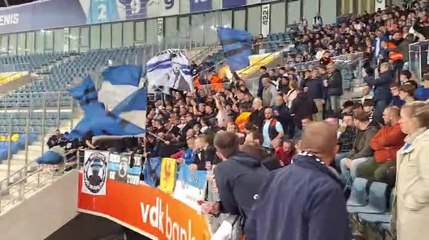 L'ambiance monte dans le stade