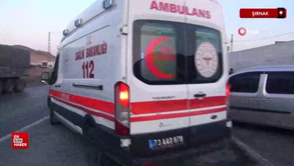 Cizre’de 4 aracın karıştığı zincirleme trafik kazasında 2 kişi yaralandı