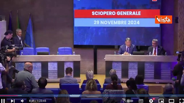 Manovra, Landini e Bombardieri annunciano lo sciopero generale del 29 novembre