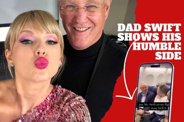 Taylor Swift's dad shows his humble side flying commercial and chatting with fellow passenger