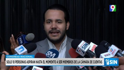 10 personas aspiran ser miembros de la Cámara de Cuentas | Primera Emisión SIN