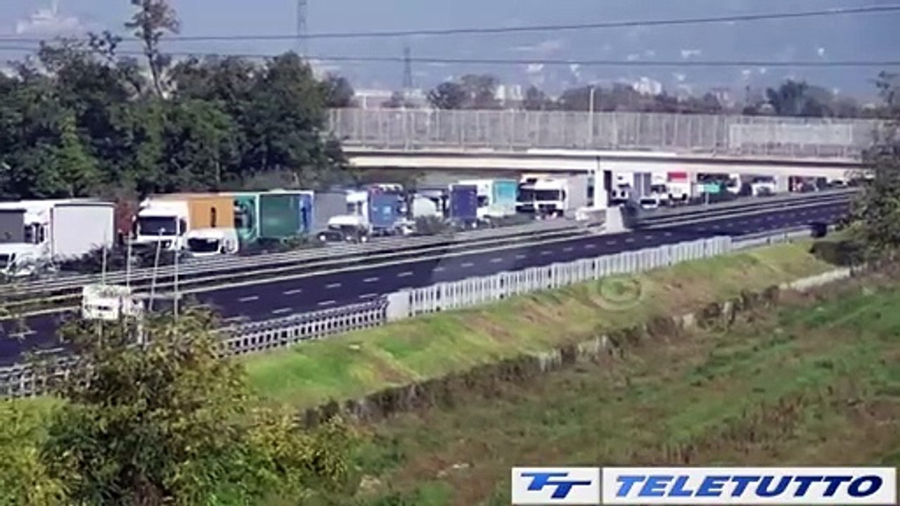 Video News - Scontro in A21, un ferito grave