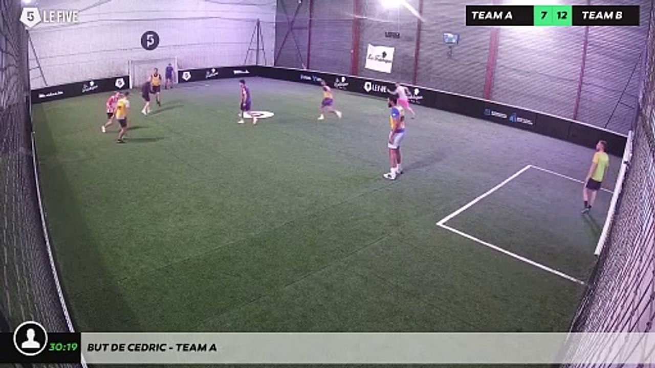 But de Cedric - Team A