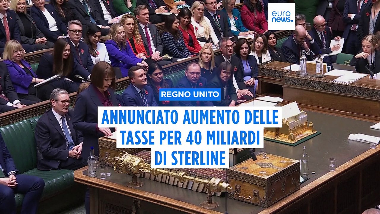 Regno Unito, annunciato un aumento delle tasse pari a 40 miliardi di sterline