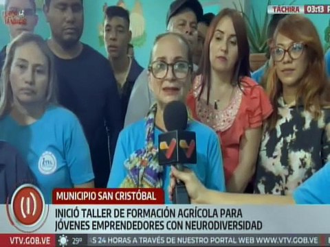 Táchira | Jóvenes con neurodiversidad son beneficiados con talleres de educación laboral