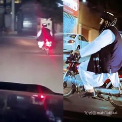 Afganistan Dışişleri Bakanı Muttaki'nin motosiklet yolculuğu gündem oldu