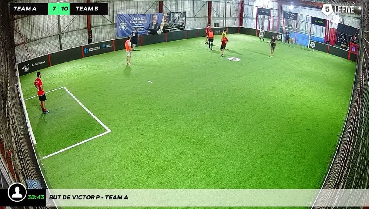 But de Victor P - Team A