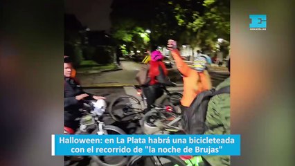 Halloween: en La Plata habrá una bicicleteada con el recorrido de "la noche de Brujas"