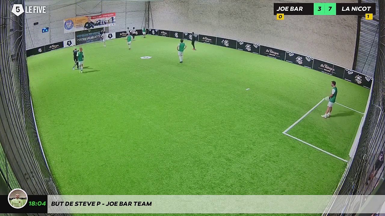 But de Steve P - JOE BAR TEAM