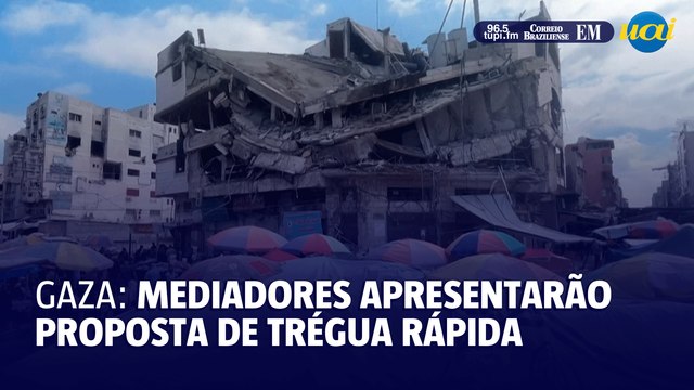 Mediadores apresentarão proposta de trégua de 'menos de um mês' em Gaza
