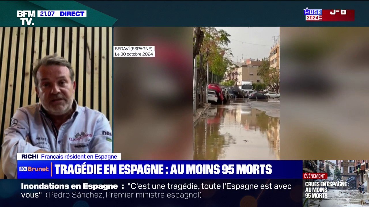 "On a réussi à monter presque 60 personnes au premier étage": Le récit d'un Français habitant en Espagne qui a aidé les résidents d'un Ehpad lors des inondations