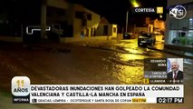 Devastadoras inundaciones han golpeado la comunidad Valenciana y Castilla – La Mancha en España