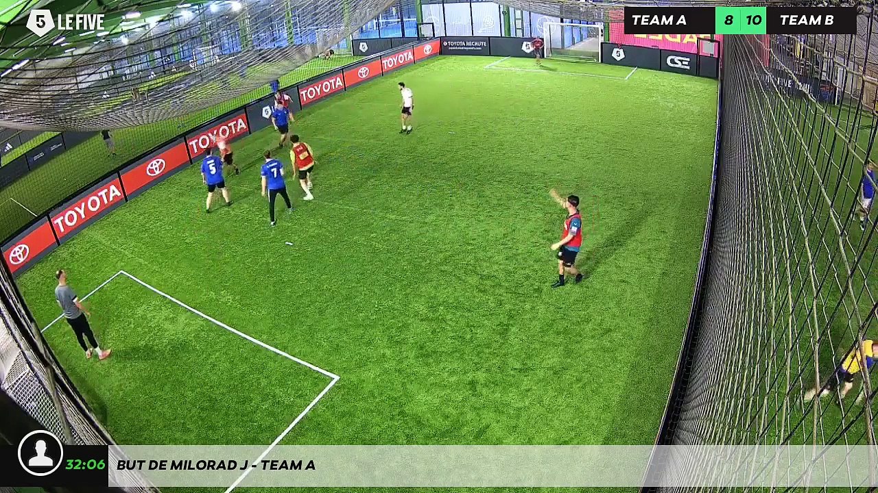 But de Milorad J - Team A