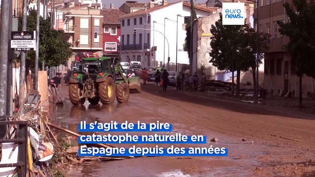 Près d'une centaine de morts dans des inondations dévastatrices en Espagne