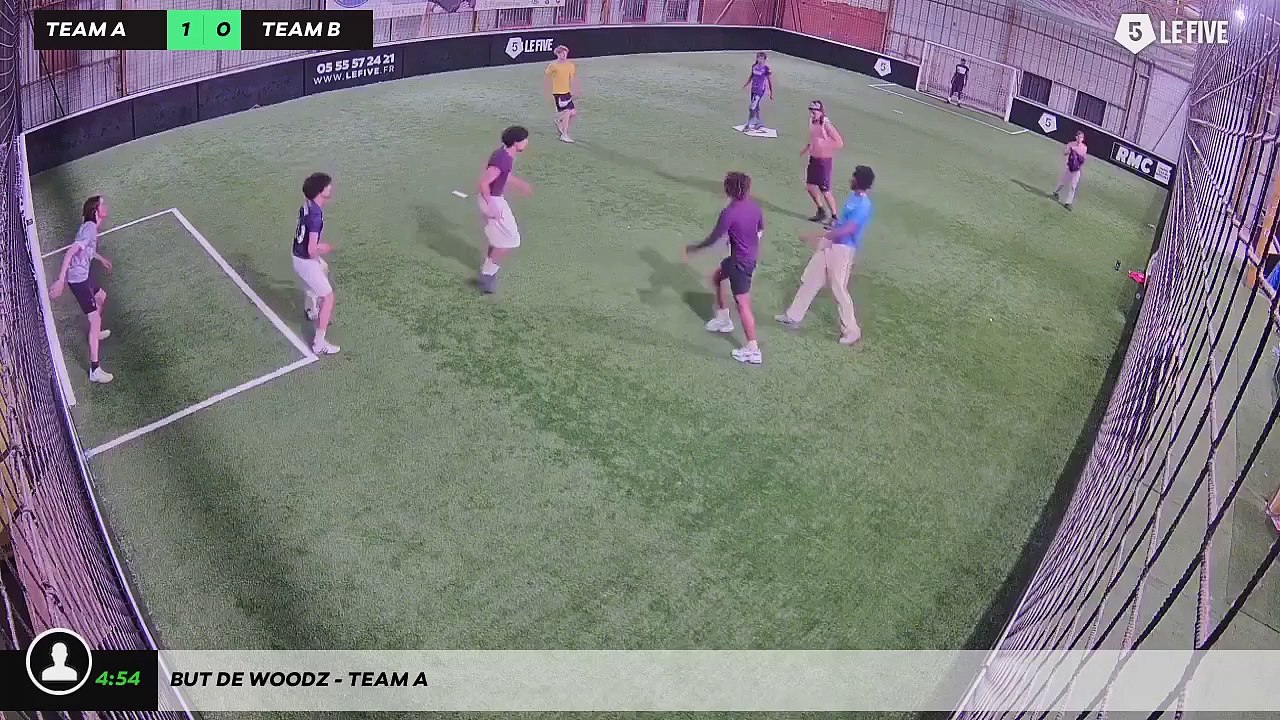 But de Woodz - Team A