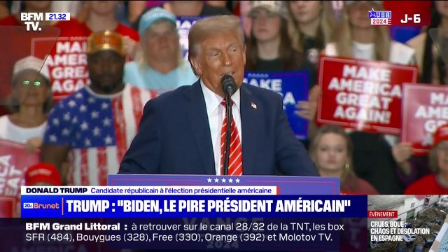 Vous ne pouvez pas être président si vous détestez les Américains : Donald Trump répond à Joe Biden après ses propos sur ses partisans qualifiés d'ordures