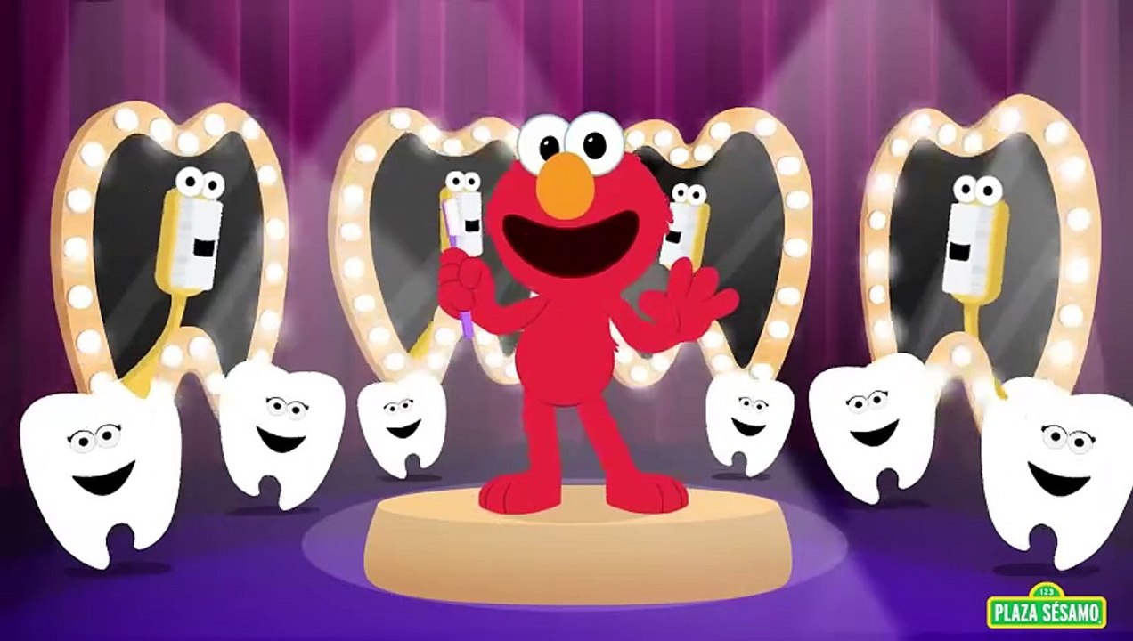 Plaza Sésamo: La canción animada de Cepíllate | Dientes sanos para niños (Versión en Español, FANMADE)
