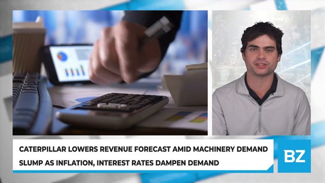 Caterpillar Lowers Revenue Forecast Amid Machinery Demand Slump As Inflation, Interest Rates Dampen Demand