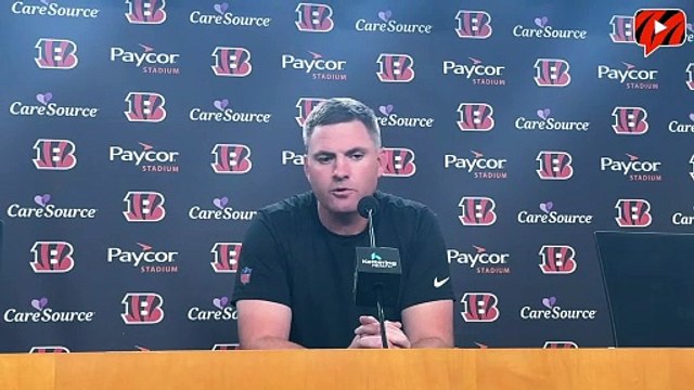 Bengals Head Coach Zac Taylor on Jermaine Burton and Brock Bowers