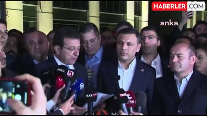 İBB Başkanı İmamoğlu, Çağlayan Adliyesi'nde: Hani İmralı'dan Meclis'e yol yapıyordunuz