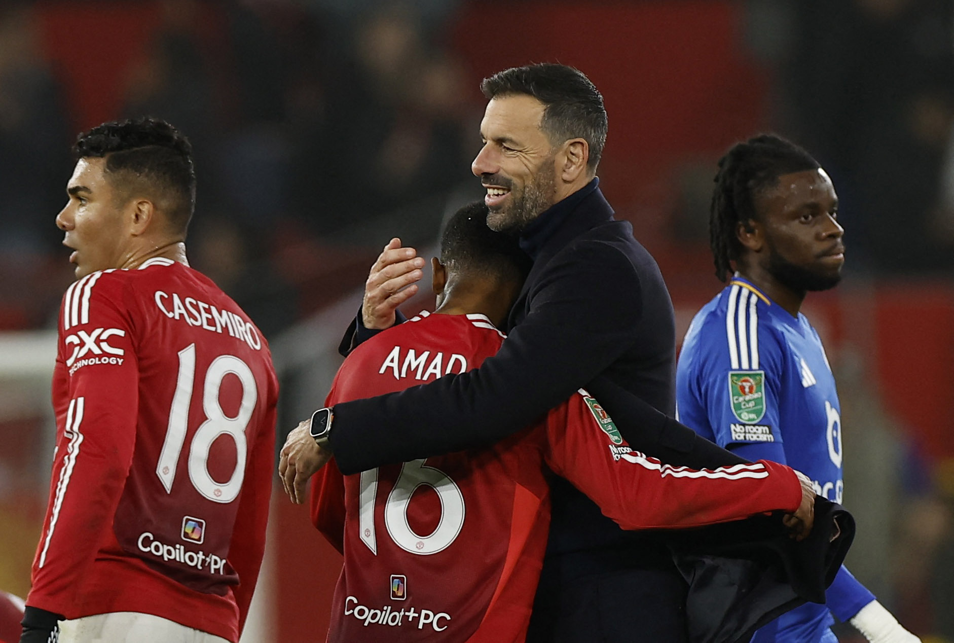 Carabao Cup : Van Nistelrooy redonne des ailes à Manchester United, qui roule sur Leicester !