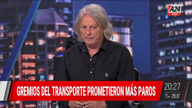 PARO DE TRANSPORTE: POLLO SOBRERO HABLA DEL POLÉMICO MENSAJE EN ESTACIONES DE TRENES