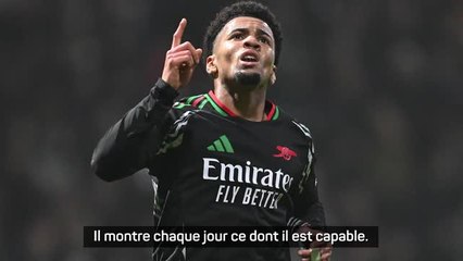 Arsenal - Arteta : "Nwaneri montre chaque jour ce dont il est capable"